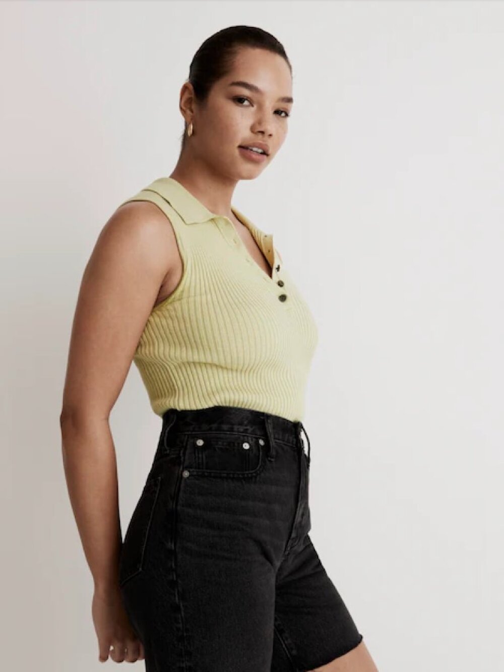 Madewell Ribbed Sleeveless Tank